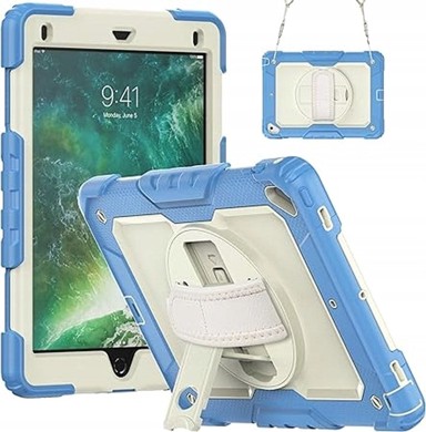 NIKCORP Robusna zaštitna maska iPad 6/5/Air 2 9.7", plava